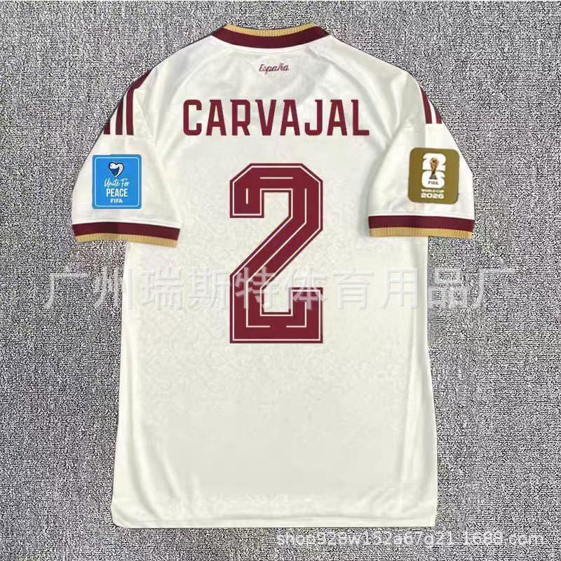 2026 Spain Home Away Soccer Jerseys 19 Yamal Pedri Adult Sports Training Men