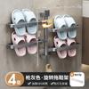 Toilet slipper rack, slipper storage rack, rotatable rack, no punching toilet wall towel rack