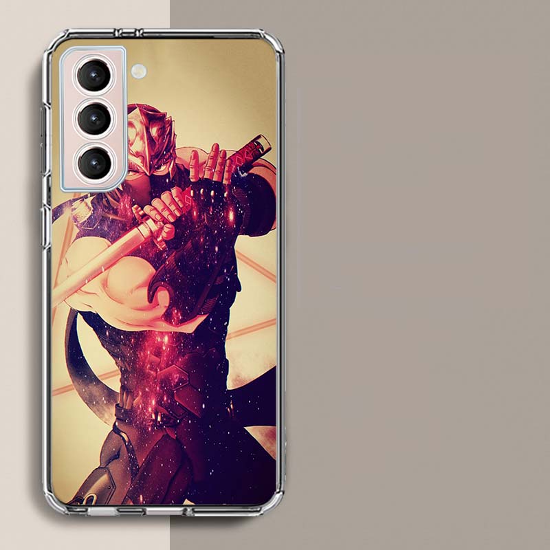 Чехол для телефона N-Ninja Gaiden NG4 для Samsung Galaxy S25 Edge S24 S23 FE S21 S20 S10 Plus S22 S26 Ultra Чехол Прозрачные Чехлы TPU Capa S