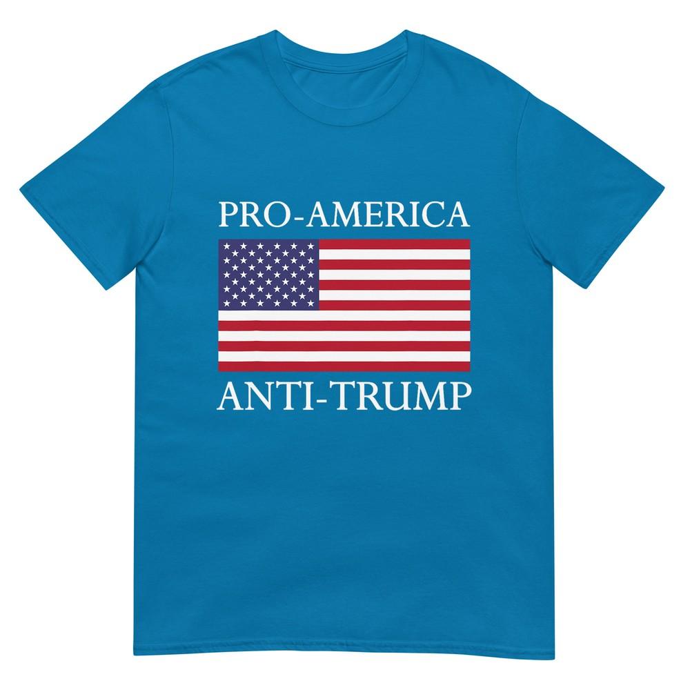 Proamerica Antitrump American Usa Flag Resist Tshirt