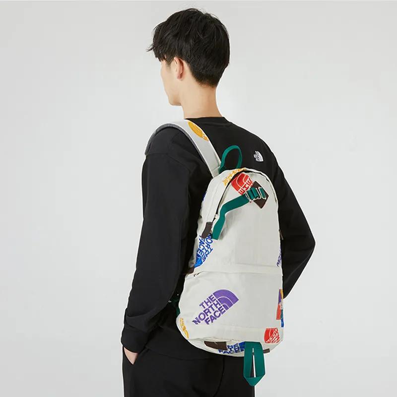THE NORTH FACE 17L Backpack Outdoor Bag Canvas Ecru Unisex (Unisex) Outdoor Bags NF0A5EIV 11P