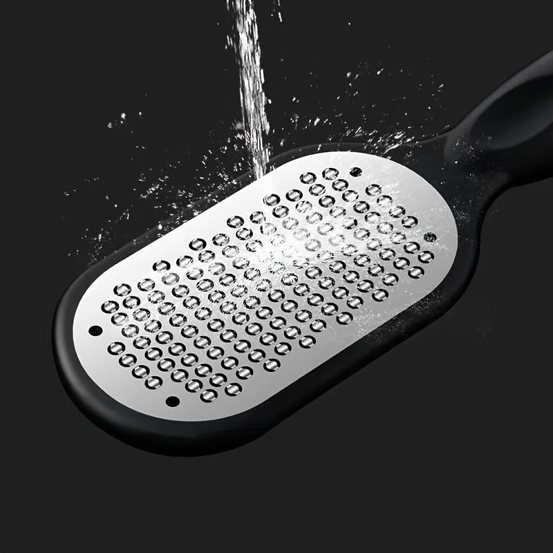 2pcs Hypoallergenic Metal Foot Files and Scrapers -Perfect for Smoothing and Cleaning Dry Skin, Great for Removing Calluses, Essential Foot Care Tools