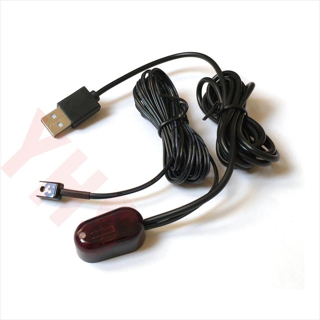 Infrared Remote Control Repeater Set with 20KHZ-60KHZ Receiver Cable