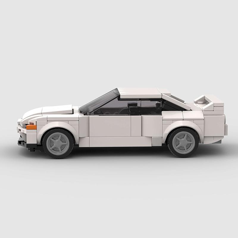 Городской Спортивный Автомобиль Строительные Блоки Гоночный Авто Классический MOC Skyline R32 Кубики Транспортные Средства DIY Головоломки Игрушки Подарок для Детей