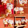 Плюшевый брелок в виде лошади Счастливый Лев с вышитой подвеской для подарка и коллекции