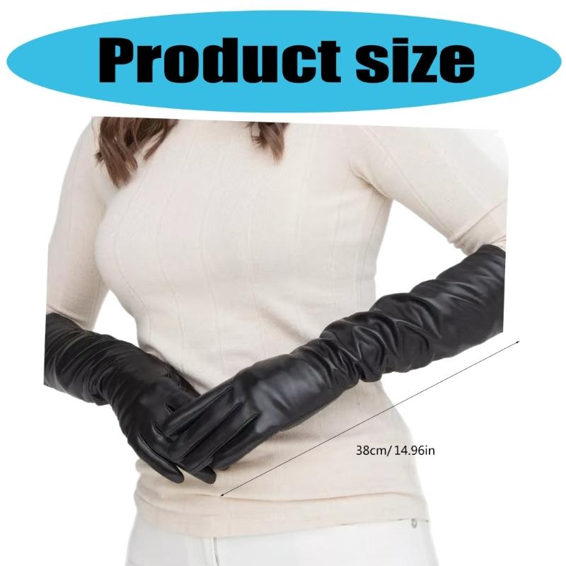 Эластичные оперные перчатки, длинные, закрывающие руки, для сценических выступлений, аксессуары в винтажном стиле