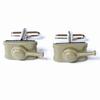 Мастерская запонок Kamakura Cufflinks Tank Cufflinks ah050 (Запонки)