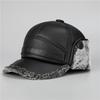 Warm Men's Winter Ear Protection Old Men's Cap Winter Grandpa Hat