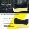 2Pcs Washing Sponge U-Shaped Multifunctional Portable Tyre Cleaning Block Dressing Waxing Brush for Car