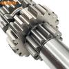 For PR350 PR300 Engine Main Counter Shaft Assy Motorcycle Accessories ZONGSHEN ZS172FMM-5 ZS175FMN Transmission Main Shaft
