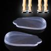 Silicone Gel Clear Insoles Legs Correction Heel Cushion Adults Kids Foot Pads