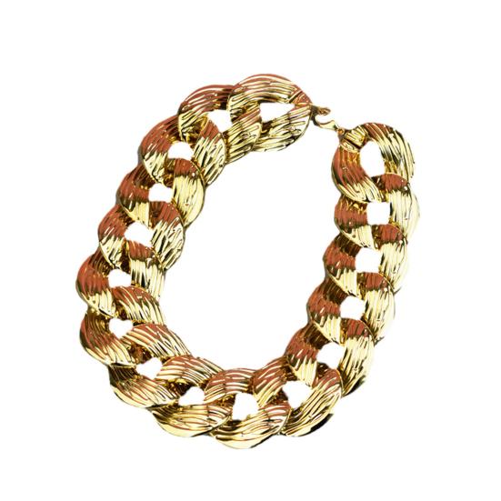 Pet Necklace Collar Anti-scratch Easy Match Plastic Exquisite Chain Adjustable Pet Necklace for Party