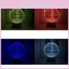 Star Wars Death Star 3d Led Night Light With Touch Control For Bedroom Decor