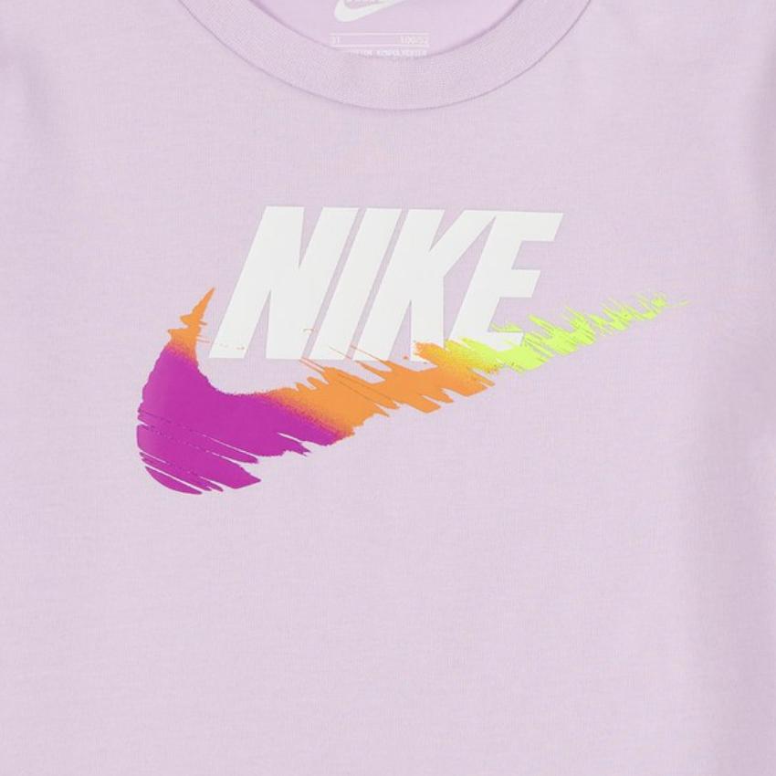 Nike Повседневный спортивный костюм Мягкий Удобный Модный Универсальный Детские костюмы Розовый Фиолетовый II6485-537
