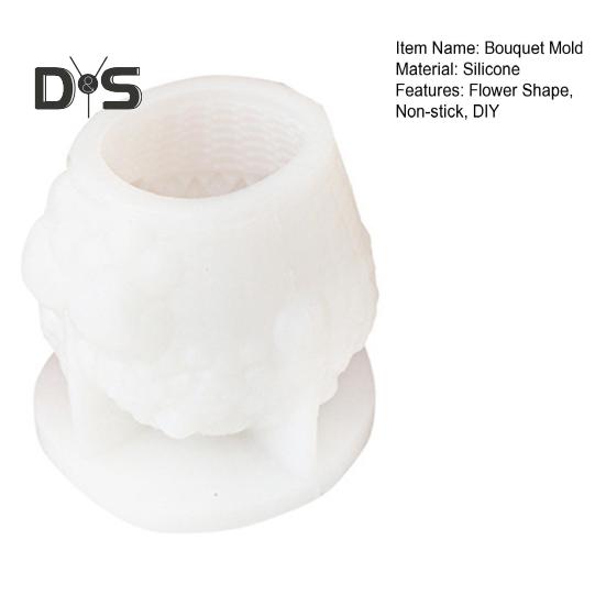 3D букет роз, силиконовая форма, сделай сам, форма цветка, антипригарное покрытие, сделай сам, домашняя ароматерапия, изготовление свечей, гипсовая форма, украшение дома, свадебный подарок