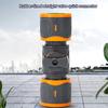 Heavy Type ABS Plastic Double Quickly Release Hose Connectors Leakproof For Outdoor Indoor Use