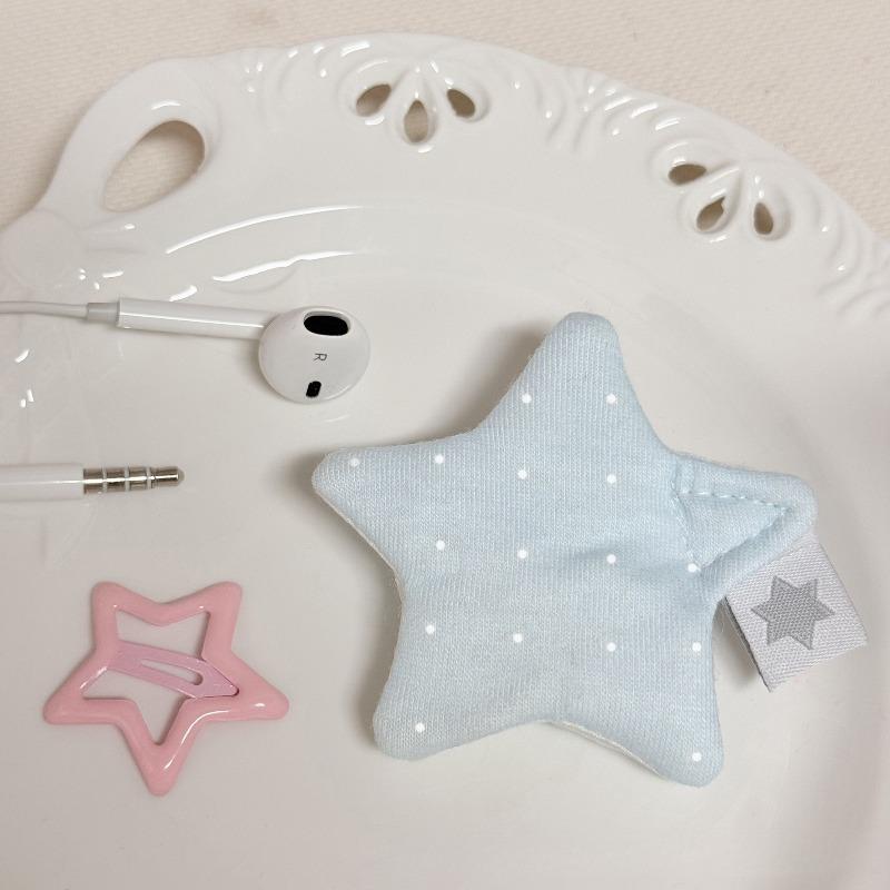 Корейская версия Star Наушники Хранение Кабель для передачи данных Проводные наушники Отделка Ins Ветер Милый Волна Точка Приемный Артефакт