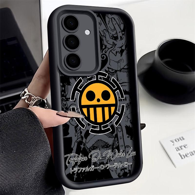 Чехол для телефона с логотипом аниме One Piece Для Samsung S26 S25 S24 S23 S21 S20 Ultra Люффи Funda Для Galaxy S25 S24 FE S26 Plus Мягкий чехол