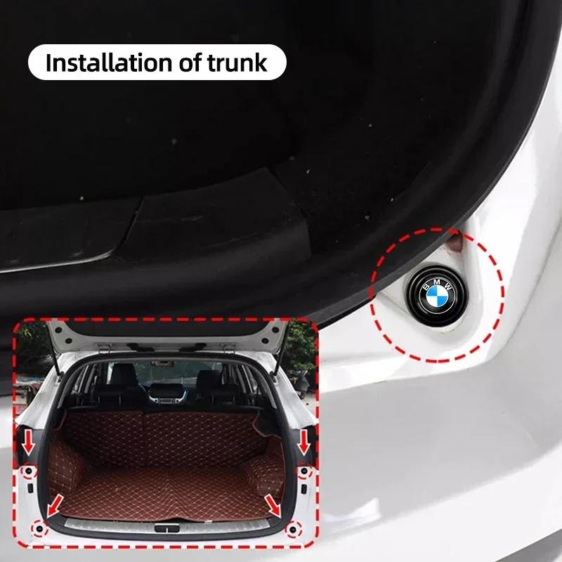 10Pcs Car Anti-Noise Sticker Door Trunk Shockproof Crashproof Buffer For BMW F34 F07 F06 F10 F30 F25 F26 F48 F39 E71 E70 F44 F35 XB5