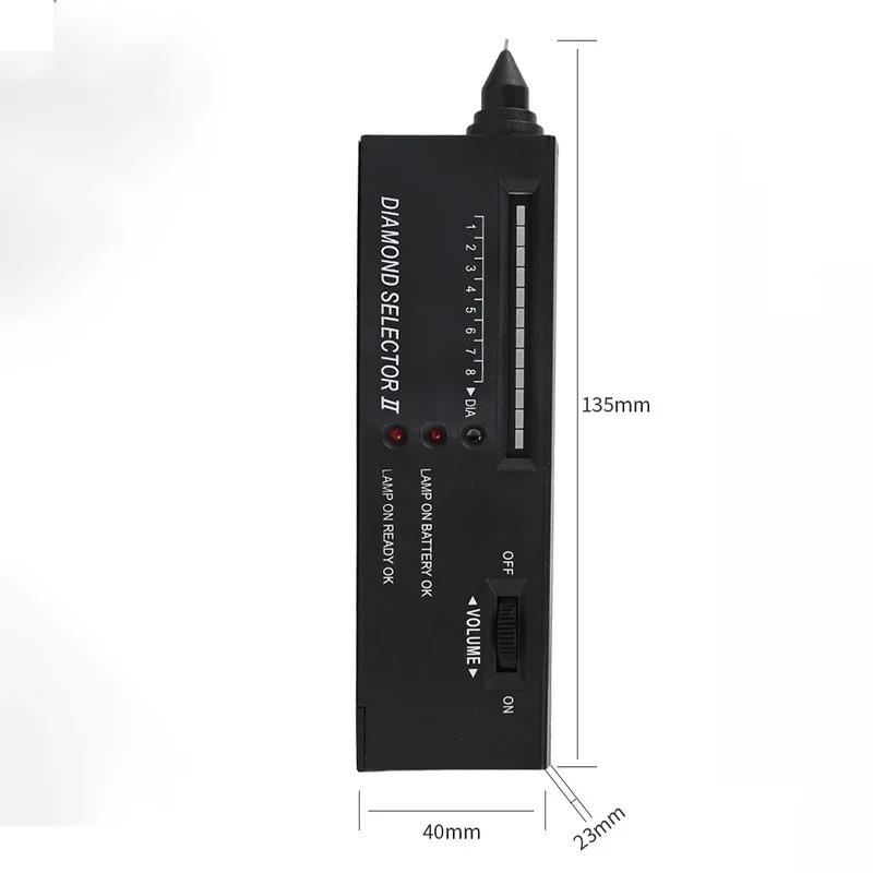 Diamond Selector II: портативный тестер драгоценных камней со светодиодным индикатором и регулятором громкости.