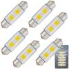 WiseShine 6411 Светодиодная лампа для чтения с цоколем Festoon C5W, натуральный белый
