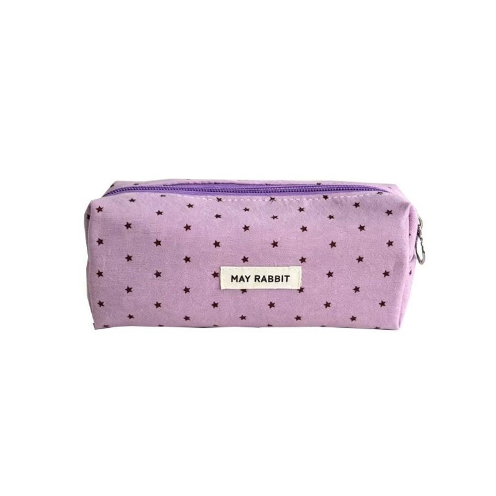 Portable Pen Bag Large Capacity Stationery Pouch Aesthetic Pencil Case Students