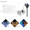 Solar Rechargeable LED Garden Lawn Lamp 7M 50LED Solar String Garland Fariy Light Waterproof Outdoor Pation Garden Decor Landscape Lighting