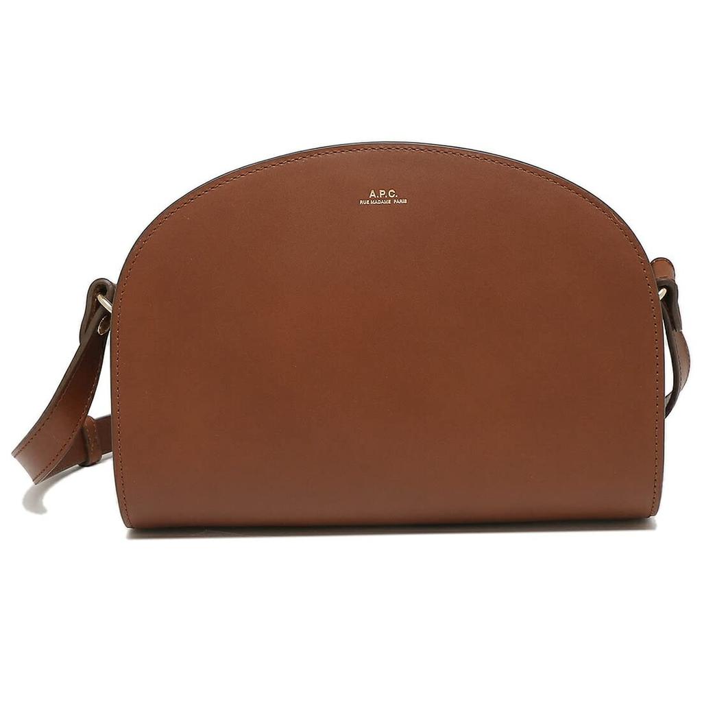 Shoulder Bag Half Moon Classic Brown APC PXAWV F61048 CAD [Apace] Women's [Item]