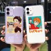 GYKZ милый японский аниме Oya Haikyuu прозрачный чехол для телефона для iPhone 13 11 Pro 12 XR X XS MAX SE20 7 8Plus противоударный мягкий чехол