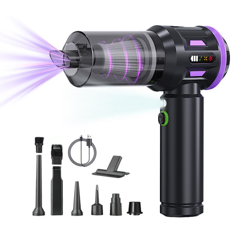 Трансграничный автомобильный пылесос, Бесщеточный двигатель, Мощный электрический воздуходув, Вакуумный насос, Ручной четыре-в-одном