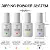 ROSALIND 10 г порошок для окунания ногтей Acrylic Power Natural Dry Nail Extension Art Design Decorations