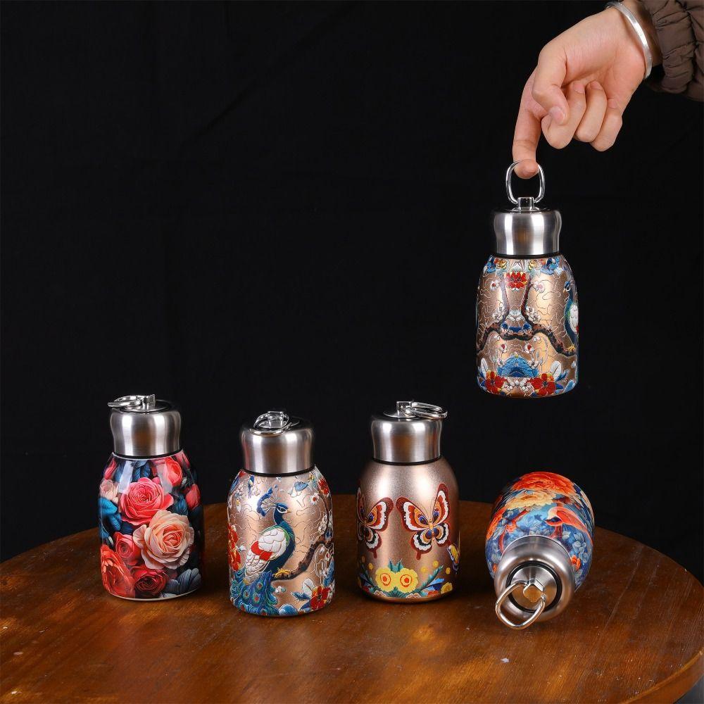 Непроливаемая Изолированная Кружка Кружка для Кофе из Нержавеющей Стали Тонкая Изолированная Термобутылка для Воды Спорт