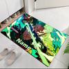 Custom Name Roronoa Zoro Printed Carpet, for Office Chair Living Room Bedroom Kitchen Room Decor Gifts.