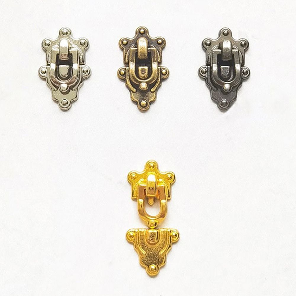 5 шт. Мини DIY Ручной 4 цвета Кукольный чемодан Застежка Высокое качество Детали для кукольных сумок Кукольные аксессуары