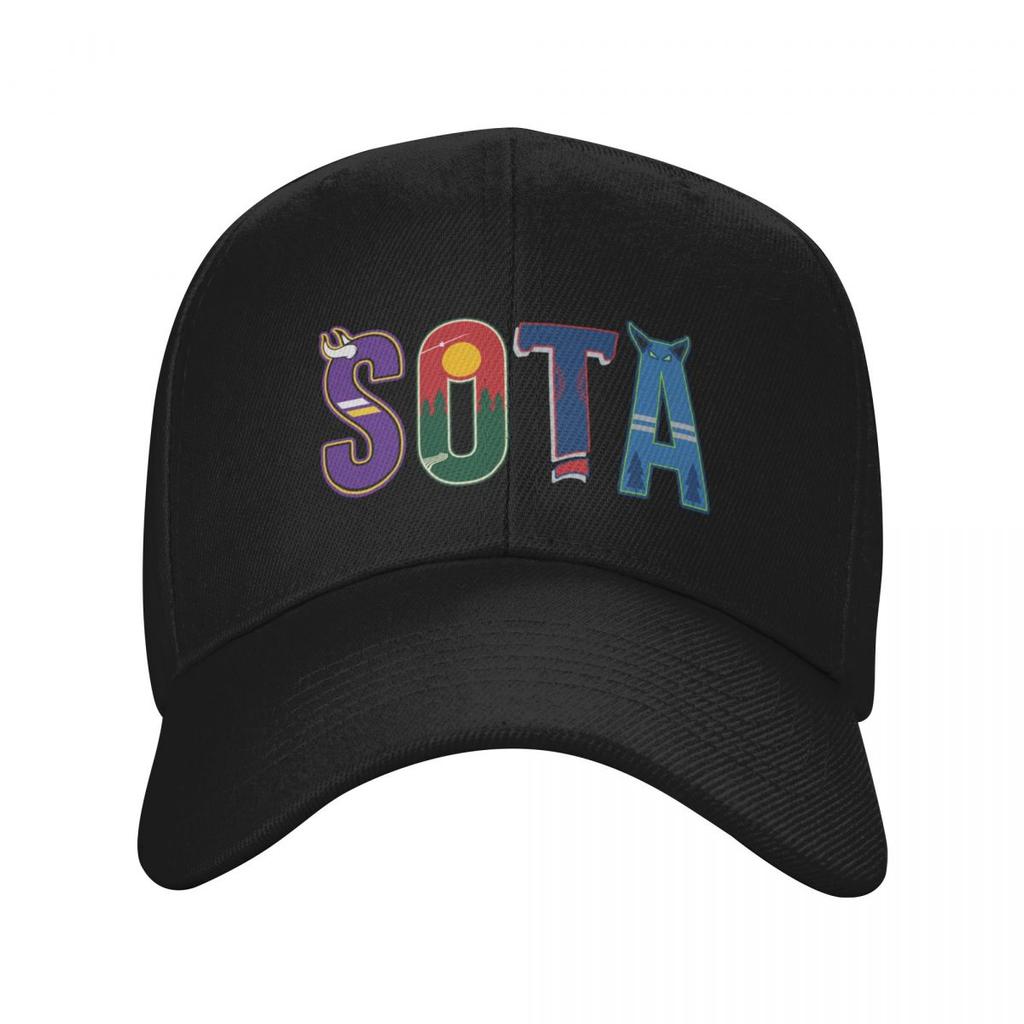 Minnesota SOTA City Design Baseball Cap Kids Hat cute Sports Mens Tennis Womens