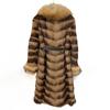 OFTBUY Winter Luxury Long Natural Rabbit Fur Coat with Raccoon Fur Collar Women Fashion Thickened Warm Loose Casual Fur Coat
