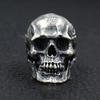 Retro Skull Large Ring For Men Zinc Alloy Color Punk Gothic Rock Hiphop Ring Handmade Designer Zircon Biker Accessories Unisex Gift