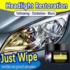 Car Headlight Repair Kit--Anti-Oxidation, Yellowing and Scratch Repair Crystal Clear Coating