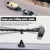 Electric Steer Trolling Motor Stabilizer Securely Mounted Fishing Rod Bracket  Marine Use
