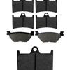 Front and Rear Brake Pads for YAMAHA T-Max XP 530 TDM 900 XT 1200 Z XV 1700 PCR FJR1300A XV 1900 A XV1900 XV1700 XT1200Z XT1200