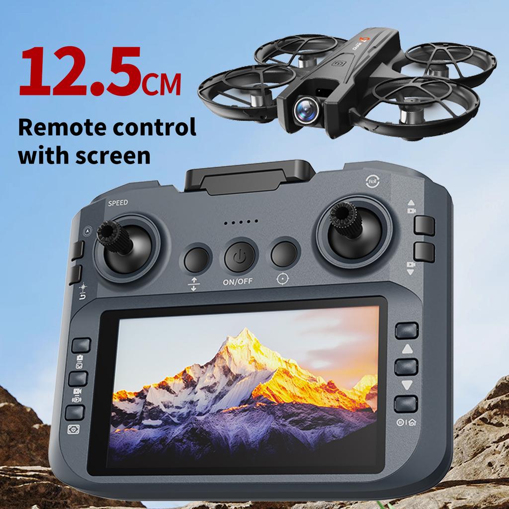 YL05 MAX Drone 8K Aerial HD Dual Camera Intelligent Obstacle Avoidance Screen Remote Control Brushless Power GPS Toys Drone