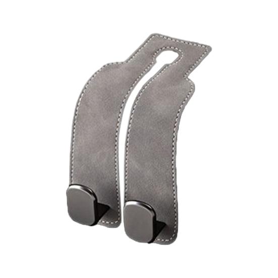 Крючок на подголовник автомобильного сиденья Держатель для телефона Искусственная кожа Сверхпрочный Многофункциональный Универсальный Крепление-органайзер на подголовник для внедорожника Автомобильные аксессуары для интерьера