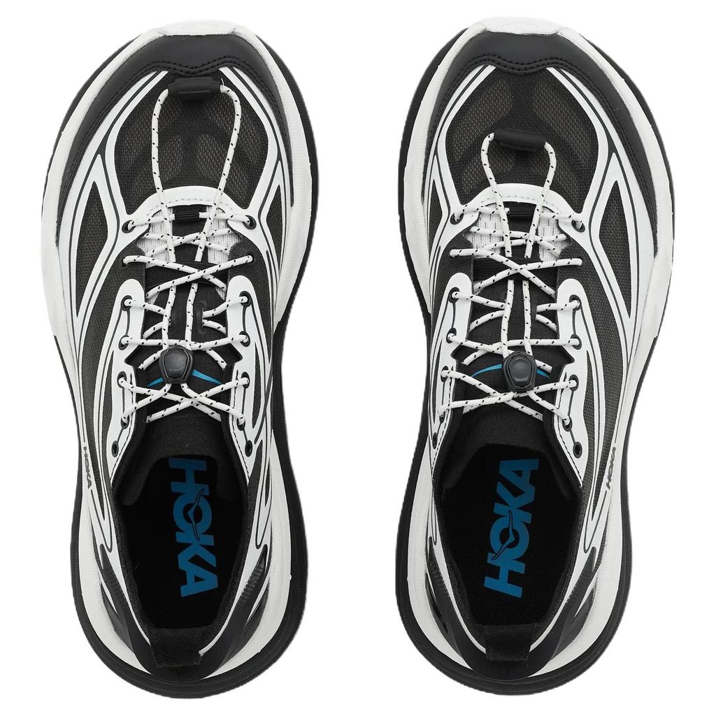 HOKA One One Кроссовки для трейлраннинга Stinson One7 Мужские Черно-белые 1178630-BWHT