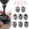 1pc Drill Sleeve For M14x1.5 Woodworking Drill Guide Bushing 3-10mm For 3 In 1 Doweling Jig Pocket Hole Jig Drill Bit Accessorie