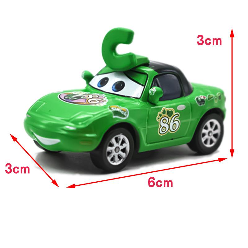 Disney Pixar Cars No.95 Молния Маккуин Модель автомобиля Металлические игрушки и хобби Для детей Для мальчиков Для малышей и детей Дети Подарок на день рождения Игрушечные машинки и поезда