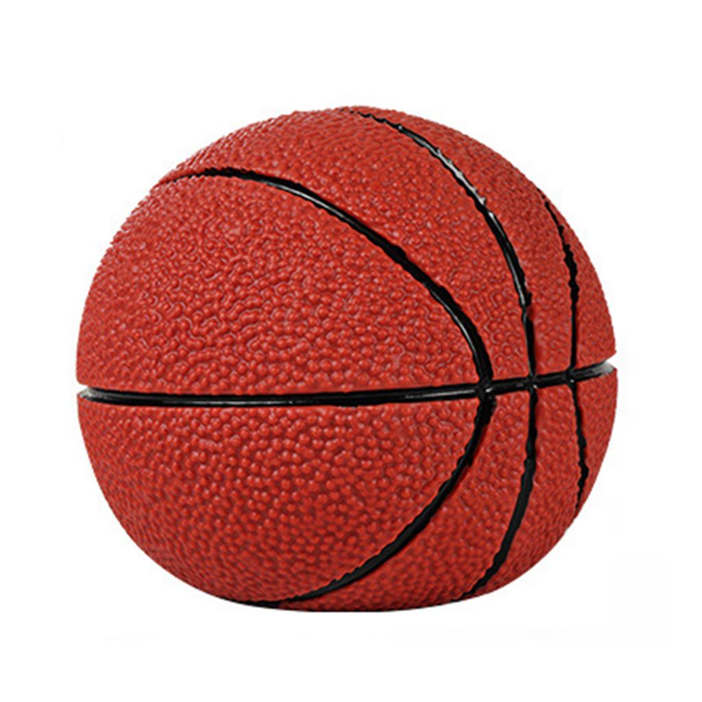 Спортивные копилки Практичный контейнер для хранения монет в форме баскетбольного/футбольного мяча Небьющийся контейнер для денег