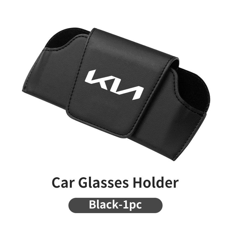 AHK1 For KIA Car Visor Glasses Holder Magnetic Sunglasses Storage Box Cerato Proceed Venga Stonic Picanto Sorento Stinger