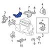 Genuine Honda Engine Mounting Part Number Bracket, 11910-PLC-010