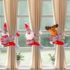 Christmas Decorations Home Curtain Decorative Buckle Cartoon Doll Buckle Window Decoration Christmas Gifts