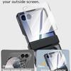 Case for Samsung Z FLIP 7 Matte Skin Protective Cover Shell Membrane Integrated Ring Holder Full Coverage Shock Proof Plain